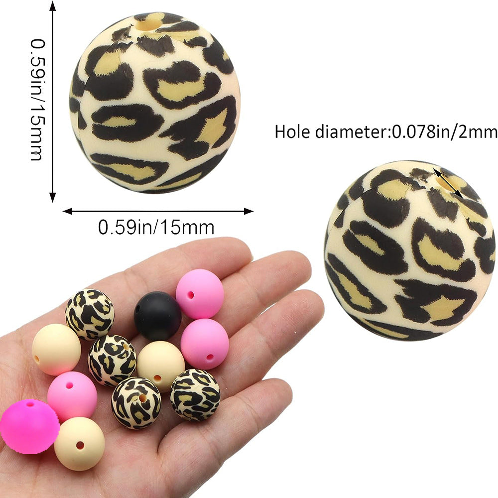 Wholesale 50PCS/PACK 12mm Silicone Beads
